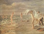 Max Liebermann Boys Bathing Germany oil painting artist